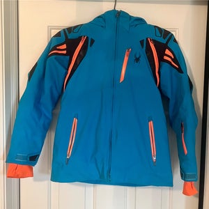 Blue Kids Unisex Size 10 Spyder Jacket (Used)