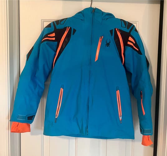 Blue Kids Unisex Size 10 Spyder Jacket (Used)