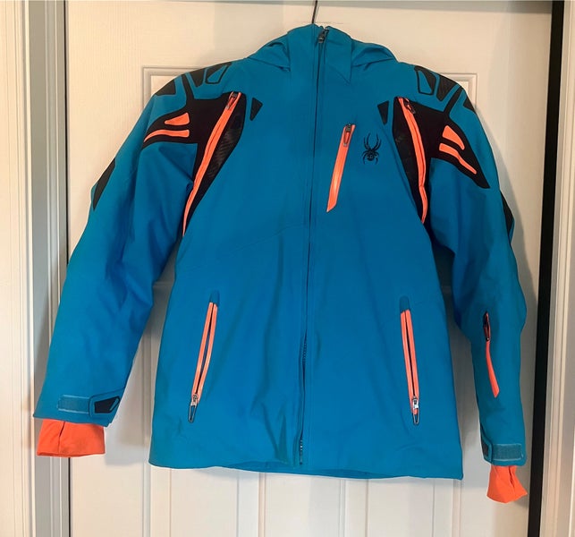 Blue Kids Unisex Size 10 Spyder Jacket (Used)