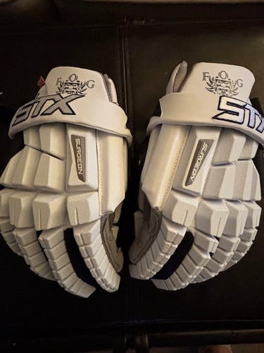 STX Surgeon RZR2 Lacrosse Gloves Large (New)