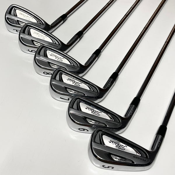 Flex Titleist AP2 714 Iron Set 5-9, PW Left Handed Stiff Flex Steel Shafts