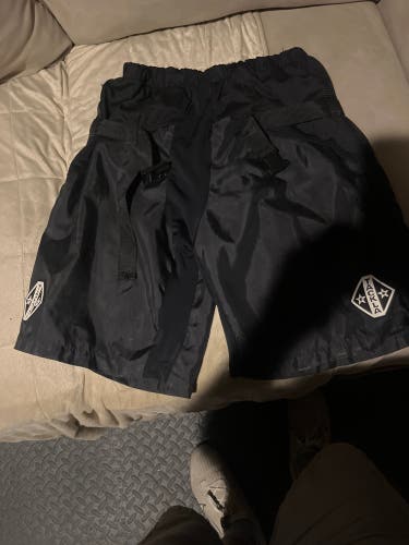 Black Adult Small Tackla Pant Shell used without belt