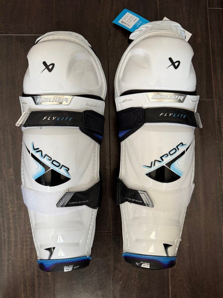 New Bauer Vapor Flylite 14" Shin Pads