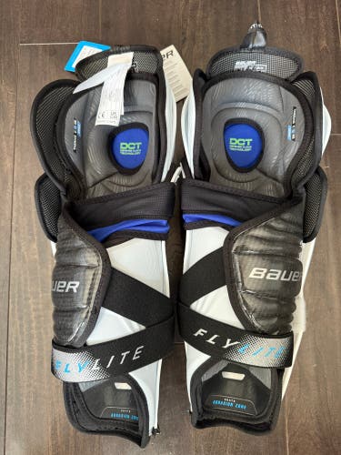 New Bauer Vapor Flylite 14" Shin Pads