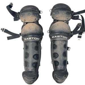 Used All Star LGADV1216 Catchers Leg Guards Black Intermed 11835-S000195056