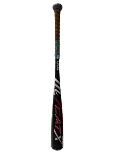 Used Marucci MSBCX11USA BB/SB USA 2 5/8 Bat Grey And Red 28" 11835-S000198160