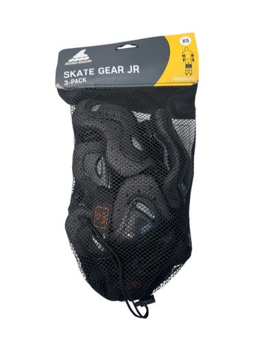Used Rollerblade Inline Protective Set Black XS 11835-S000198197