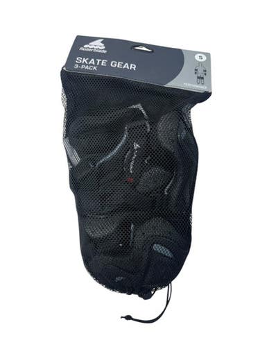 Used Rollerblade Inline Protective Set Black SM 11835-S000198196
