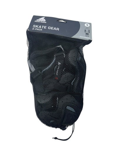 Used Rollerblade Inline Protective Set Black SM 11835-S000198196