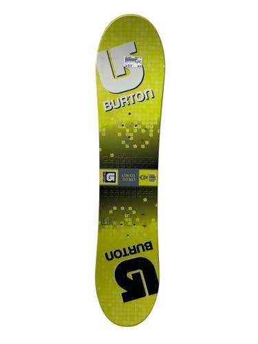 Used Burton LTR100 Boys Snowboard Only Optic Yellow 100 cm 11835-S000198279