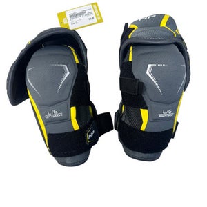 Used Bauer SUPREME HP Senior Elbow Pads Yellow And Grey LG 11835-S000198277