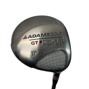 Used Adams Golf GT TITANIUM 363 TIGHT LIES 11 DEG Mens Driver RH 11.0 Degree 11835-S000198107