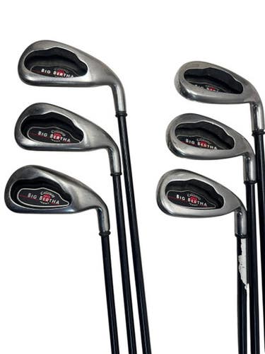 Used Callaway BIG BERTHA IRONS Mens Iron Set RH 5I-PW 11835-S000198111