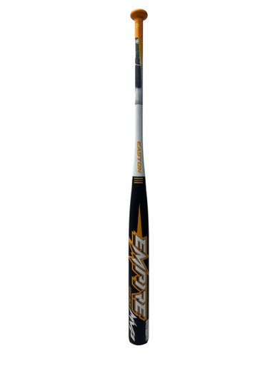 Used Easton SP22KBM BB/SB Slowpitch Bat White/Black/Yellow 34" 11835-S000198123