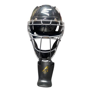 Used Easton YOUTH CATCHERS MASK Catchers Helmet w/Mask Black XS 11375-S000363350