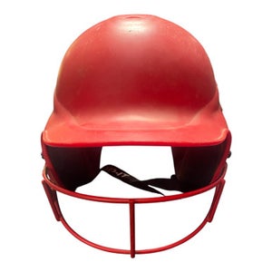 Used RIP-IT Batting Helmet w/Mask Red SM 11375-S000365011