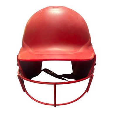 Used RIP-IT Batting Helmet w/Mask Red SM 11375-S000365011