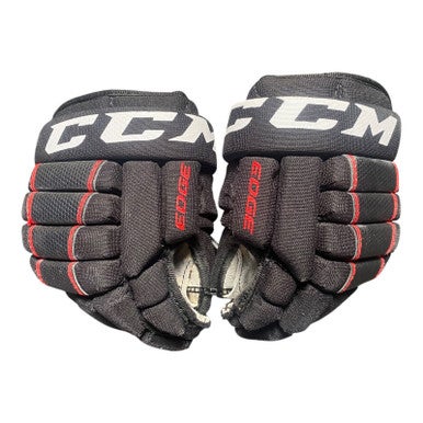 Used CCM EDGE Youth Gloves Black 8" 11375-S000364848