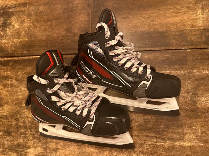 CCM Eflex 6 Hockey Goalie Skates Regular Width 8 (Used)