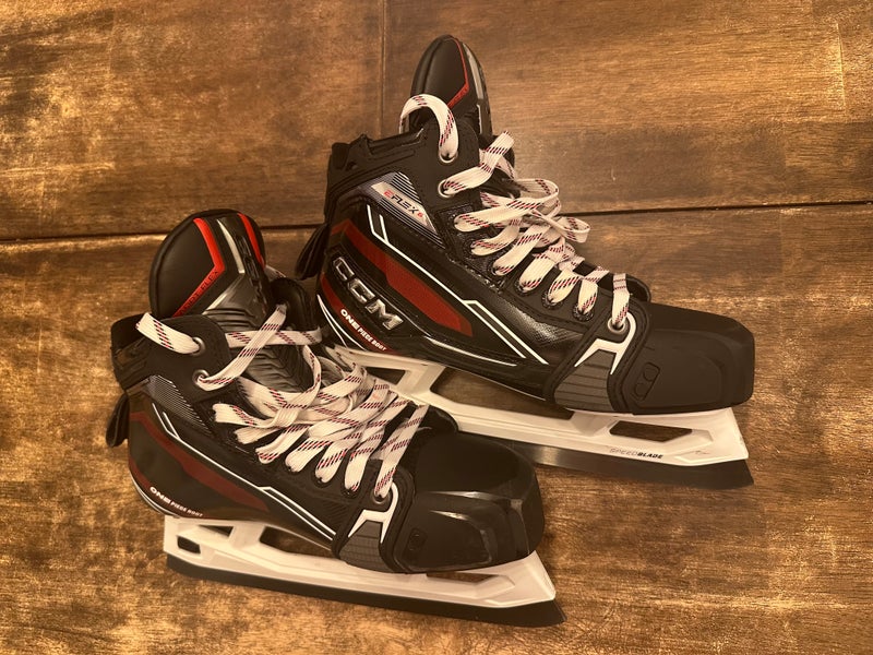 CCM Eflex 6 Hockey Goalie Skates Regular Width 8 (Used)