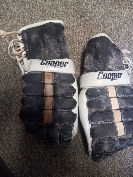 Vintage Cooper Hockey Gloves