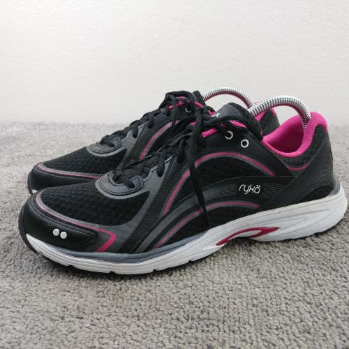Ryka Sky Walk 2 Womens Size 9.5 Running Shoes Memory Foam Black Walking Trainers