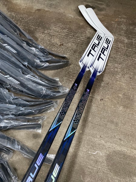 2 Pack New True Hzrdus 9x4 Goalie Stick Merzlikins 26”