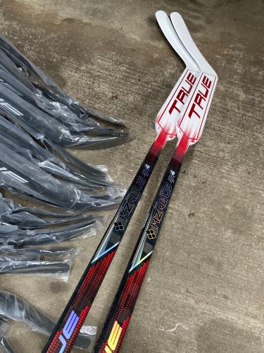 2 Pack New True Hzrdus 9x4 Goalie Stick Husso 25”