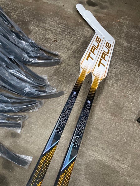 2 Pack New True Hzrdus 9x4 Goalie Stick Blomqvist 26”