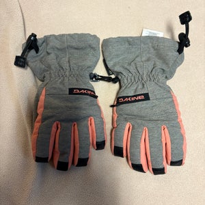 Gray Small Kids Unisex Dakine Gloves