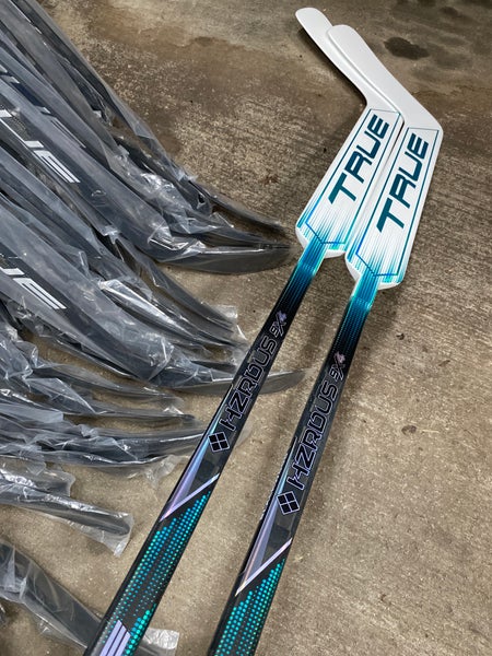 2 Pack New True Hzrdus 9x4 Goalie Stick Blackwood 25”