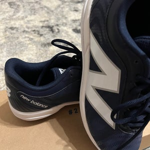 Blue Kid's 5.5Y (Big Kids / Youth) Youth New Balance 4040v7 Low Top Molded Cleats (New)