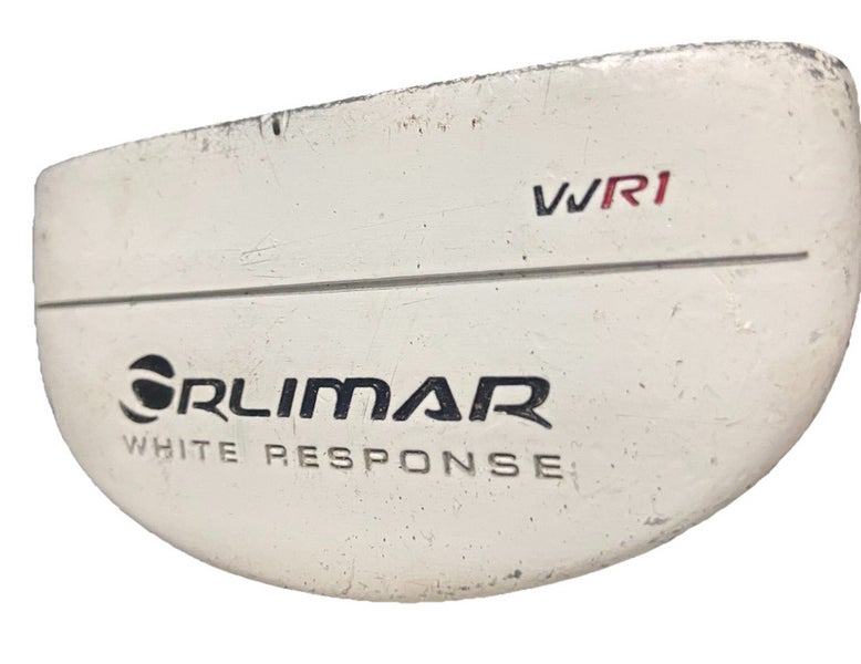 Orlimar White Response WR1 Mallet Putter RH Steel 34.5" New Oversize Grip HC