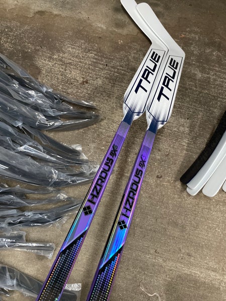 2 Pack New True Hzrdus 9x4 Goalie Stick Brobovsky 26”