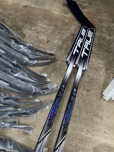 2 Pack New True Hzrdus 9x4 Goalie Stick Daccord 25”