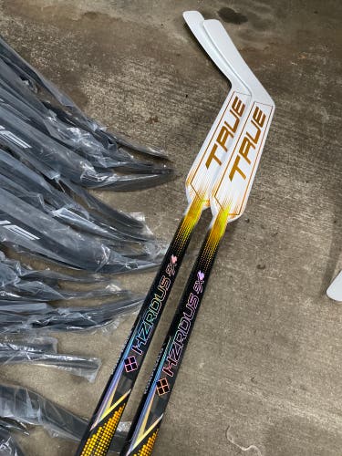 2 Pack New True Hzrdus 9x4 Goalie Stick Korpisalo 25”