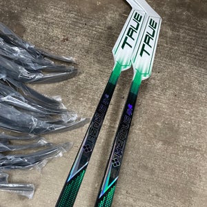 2 Pack New True Hzrdus 9x4 Goalie Stick Fleury 25”
