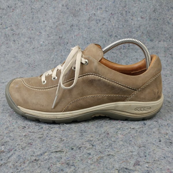 Keen Presidio II Womens 9 Shoes Hiking Trail Walking Sneakers Low Brown Leather