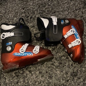 Mondo 26 & 26.5 Unisex Salomon T3 rt All Mountain Ski Boots Soft Flex (Used)