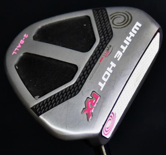 ODYSSEY 2 BALL WHITE HOT RX PUTTER LENGTH: 32.5 IN RIGHT HANDED NEW GRIP