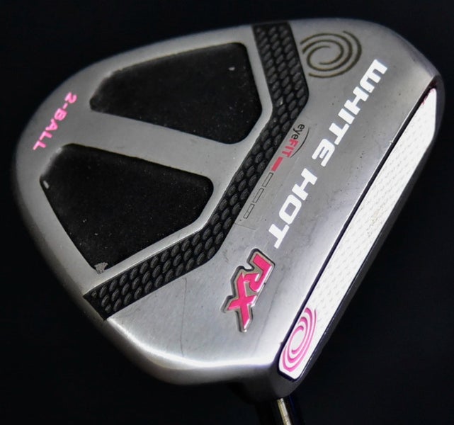 ODYSSEY 2 BALL WHITE HOT RX PUTTER LENGTH: 32.5 IN RIGHT HANDED NEW GRIP