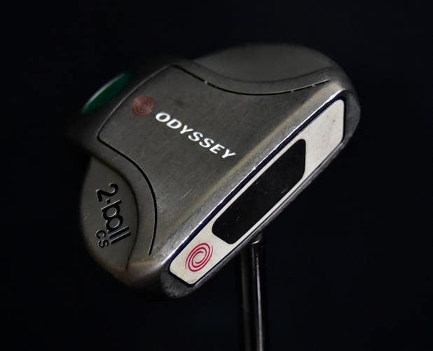ODYSSEY 2 BALL CS PUTTER LENGTH: 33 IN RIGHT HANDED NEW GRIP