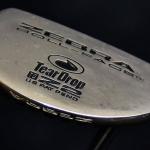 ZEBRA TEAR DROP PUTTER LENGTH: 34 IN RIGHT HANDED NEW GRIP