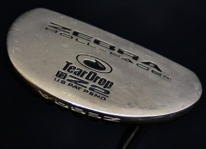 ZEBRA TEAR DROP PUTTER LENGTH: 34 IN RIGHT HANDED NEW GRIP