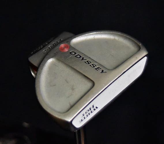 ODYSSEY 2 BALL WHITE HOT PUTTER LENGTH: 34 IN RIGHT HANDED NEW GRIP