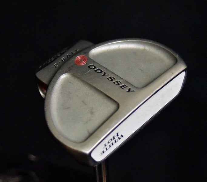 ODYSSEY 2 BALL WHITE HOT PUTTER LENGTH: 34 IN RIGHT HANDED NEW GRIP