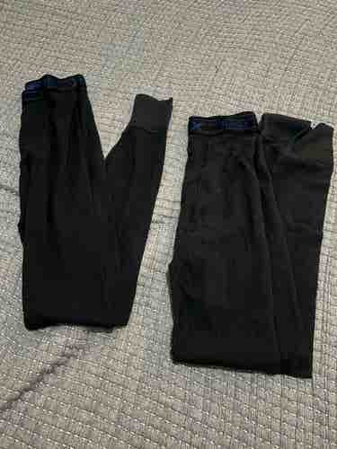 Lot of 2 Pairs Hanes Classic Thermal Underwear, Size Adult Small