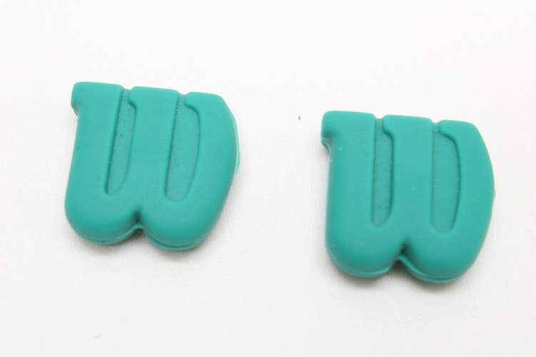 *NOS* LOT OF 2 WILSON "PRO FEEL" RETRO STYLE TENNIS RACQUET VIBRATION DAMPENERS