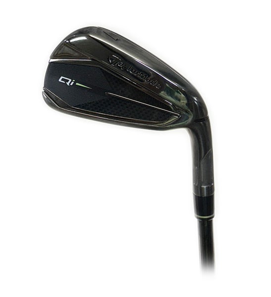 *Really Nice* TaylorMade Qi GunMetal 5-PW+AW Iron Set Steel KBS Max MT 85