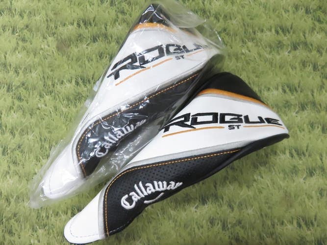 NEW * Callaway * SET OF 2 * ROGUE ST Hybrid Headcover + Number Tag